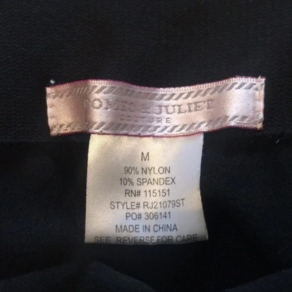 Romeo + Juliet‎ Couture Embellished Leggings M EUC